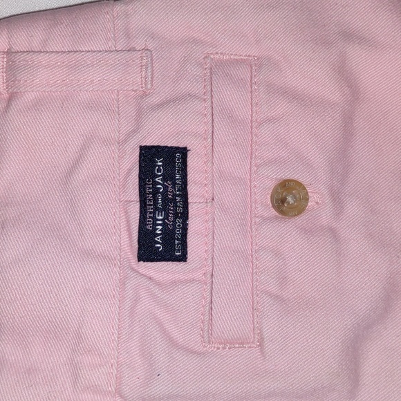 Janie and Jack Pink Shorts - Picture 3 of 4